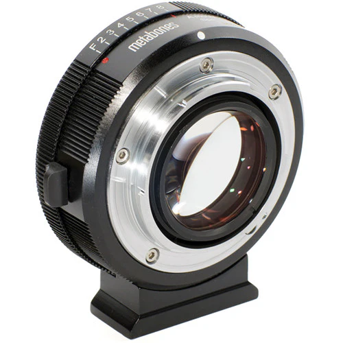 Metabones Speed Booster adaptor- Sony ALPHA to X-Mount ULTRA 0.71x (Black Matt) - With Tripod Foot (MB_SPA-X-BM2)