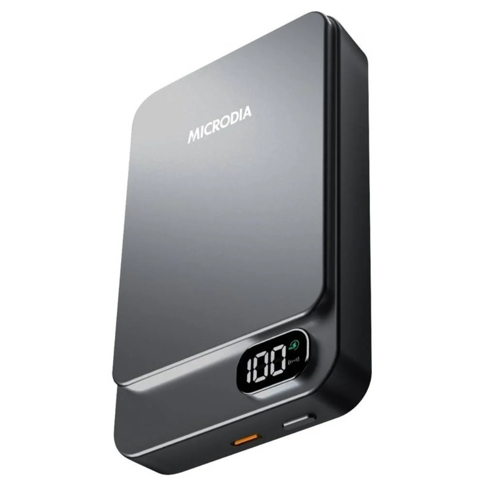 Microdia 35W Snappower Alumaire Magnetic Power Bank 10,000mAh