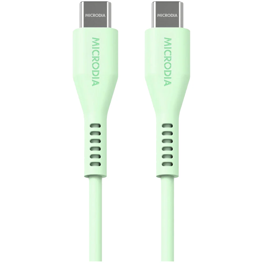 Microdia Fruitywire Liquid Silicon PD60W 2.6m USB-C to USB-C Cable - Image 4