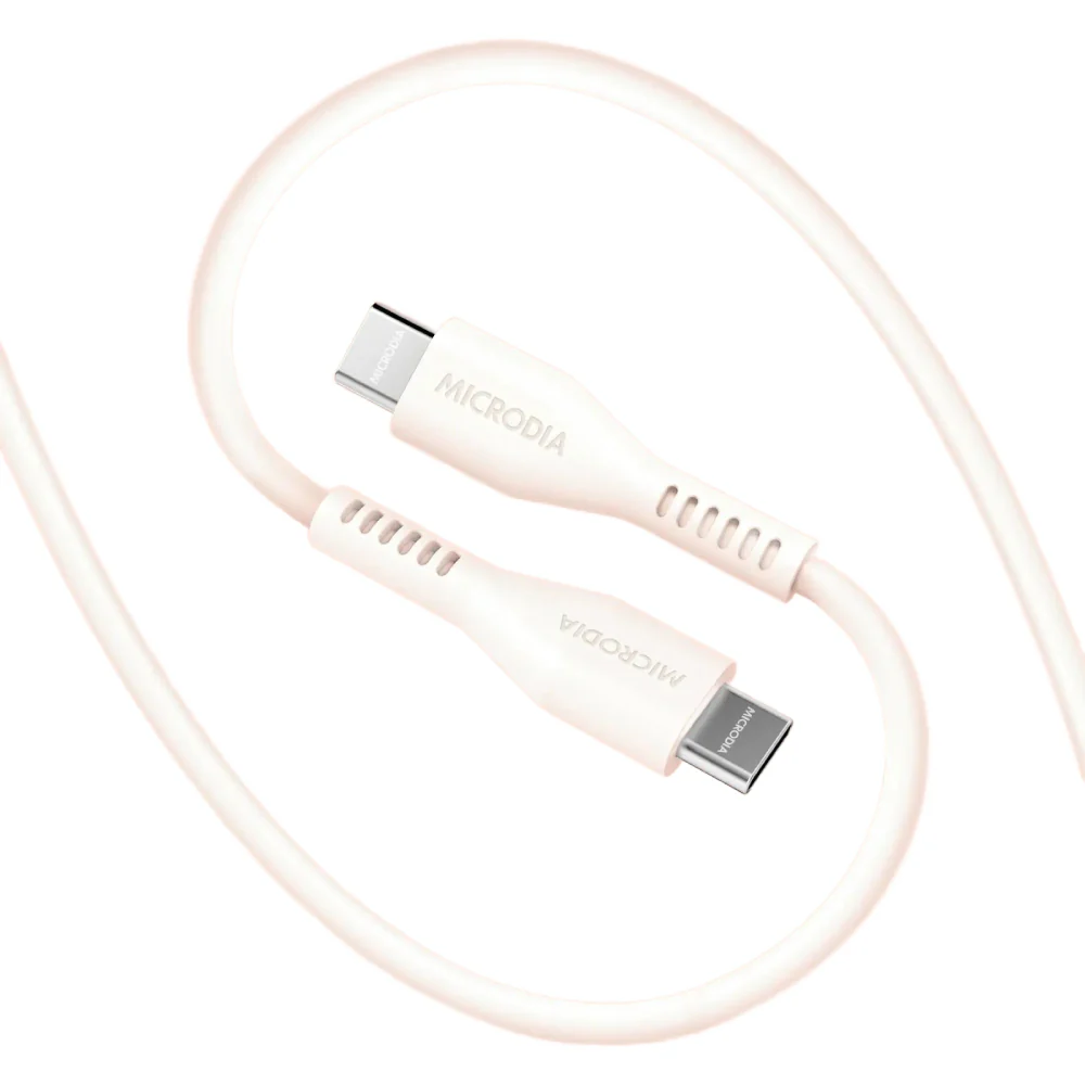 Microdia Fruitywire Liquid Silicon PD60W 2.6m USB-C to USB-C Cable - Image 8