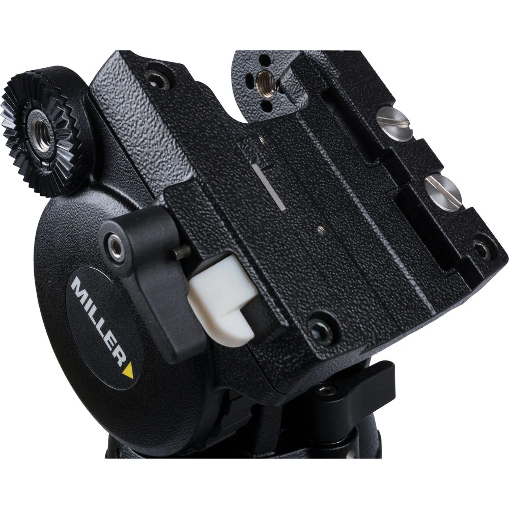Miller CX6 Fluid Head with Solo 75 2-Stage Alloy Tripod System - Image 5