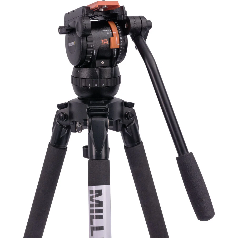 Miller Versa CXV6 Head, Solo 75 2-Stage Alloy Tripod & Soft Case Kit - Image 3