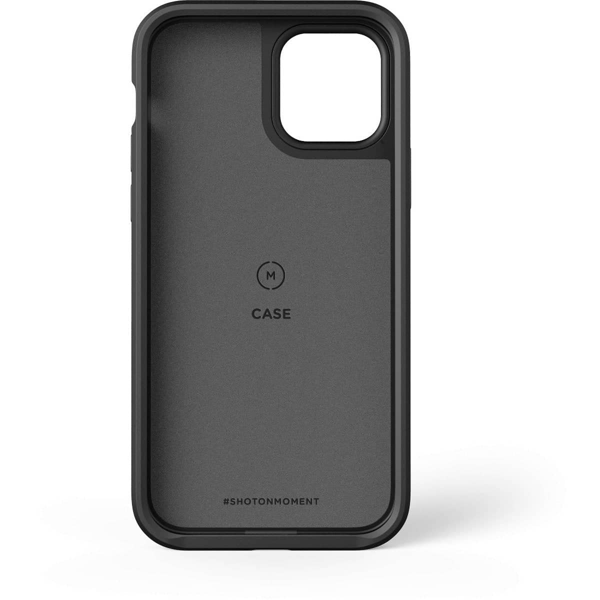 Moment Case with MagSafe - iPhone 12 - Black Canvas - Image 2