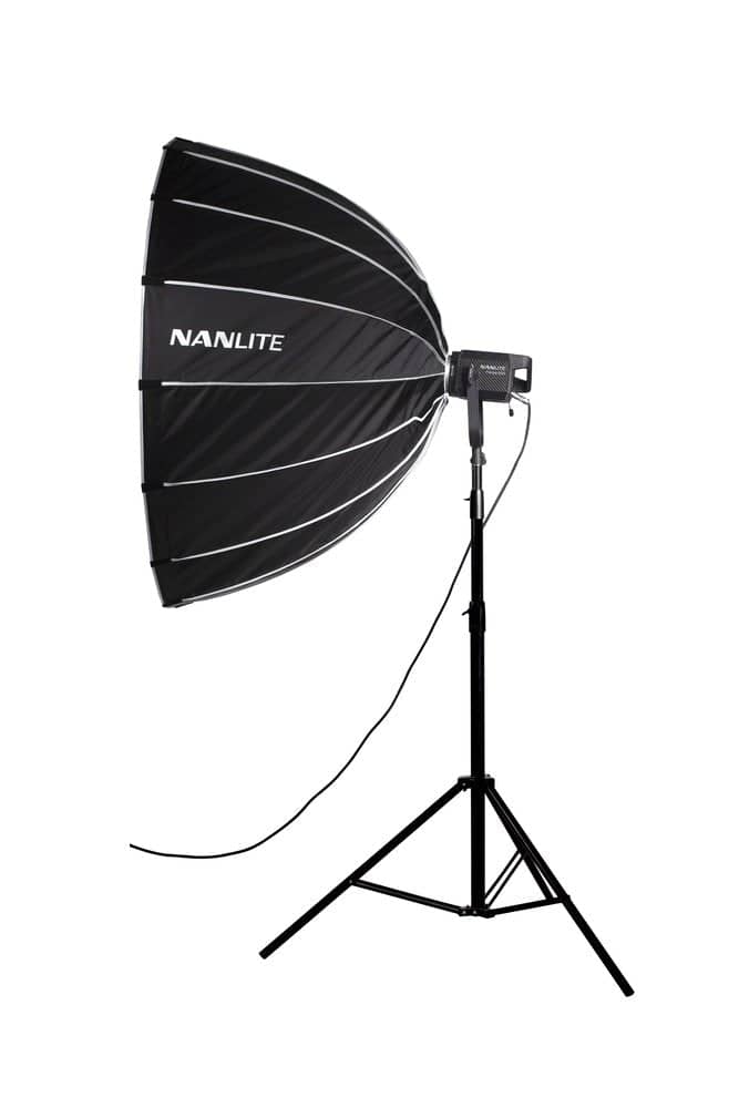 Nanlite 120cm Easy Up Quick-fold Parabolic softbox for Forza 300 and 500 - Image 3