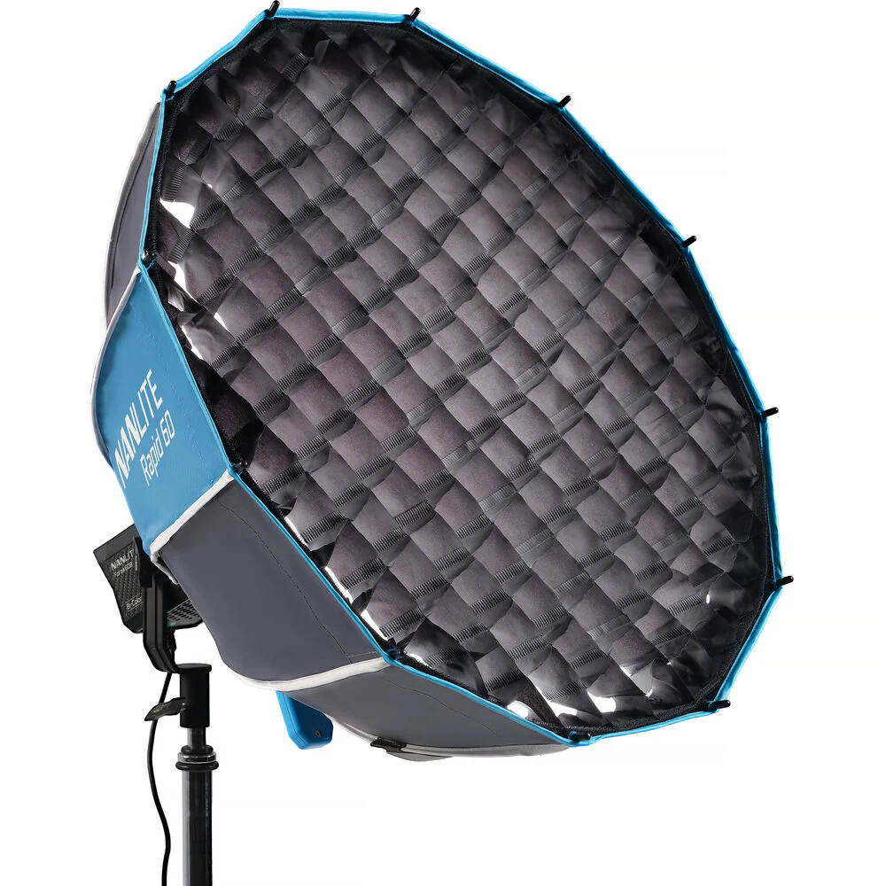 Nanlite 60cm Rapid Parabolic Soft Box for Forza 60 FC120 Evoke 150C - Image 3