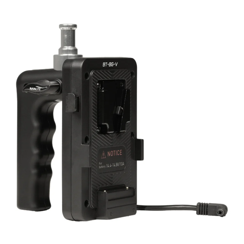Nanlite BT-BG-V V-Mount Battery Grip for Forza 60 and FC-60 Lights