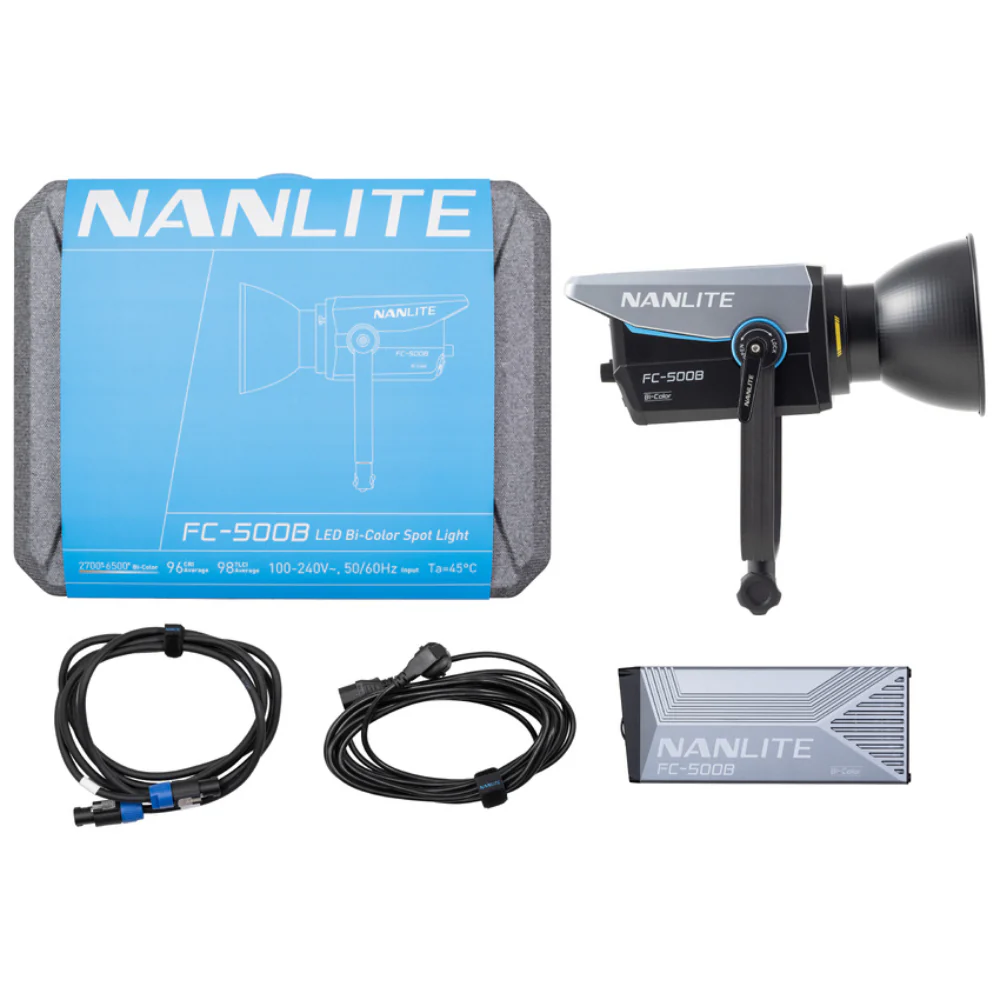 Nanlite FC-500C Full Colour RGB LED Spotlight - Image 9