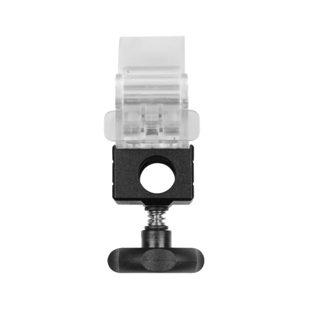 Nanlite HD-T12-1-BPR T12 LED PavoTube Clip with 2-Way Baby Pin Receiver - Image 2