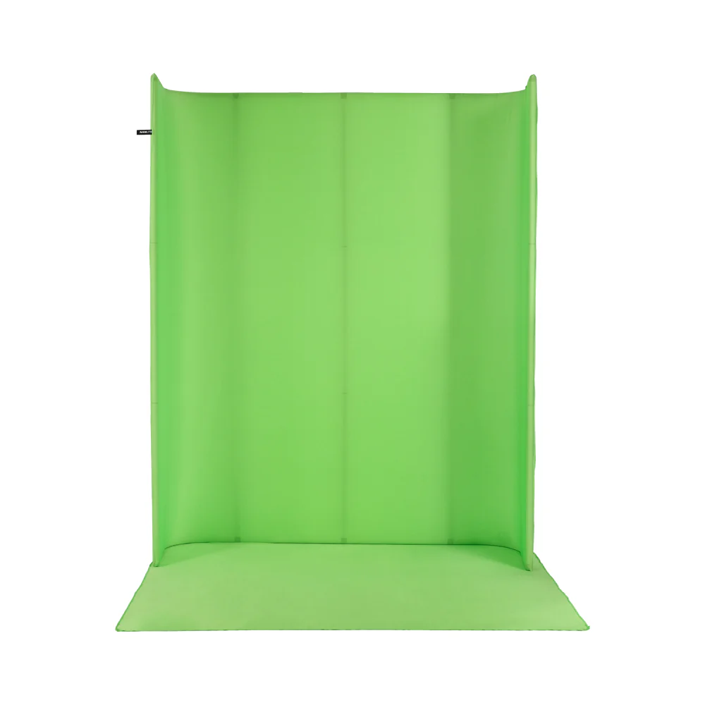 Nanlite LG-1822U 1.8m wide U shaped Chromakey Green Screen self standing kit - Image 3