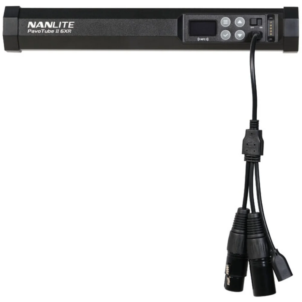 Nanlite USB-C to DMX Cable Splitter II for PavoTube II 6XR T8-7X PavoBulb 10C - Image 2