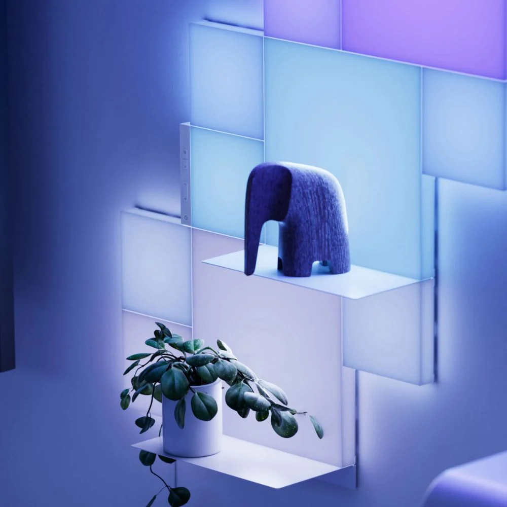 Nanoleaf Blocks - Small Squares Add-On Kit (4 Pack) - Image 4