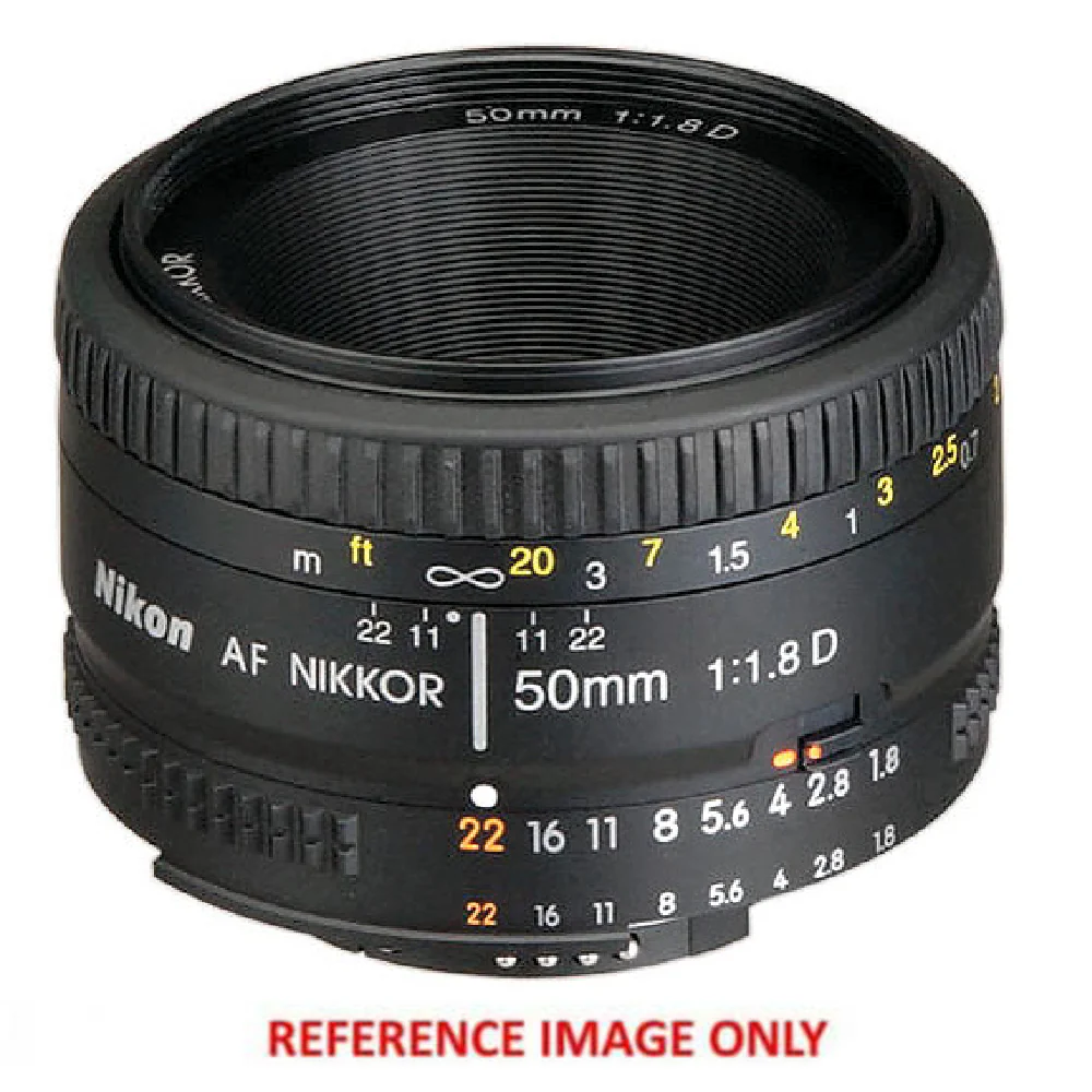 Nikon AF NIKKOR 50mm f/1.8D Lens - Second Hand - Image 2