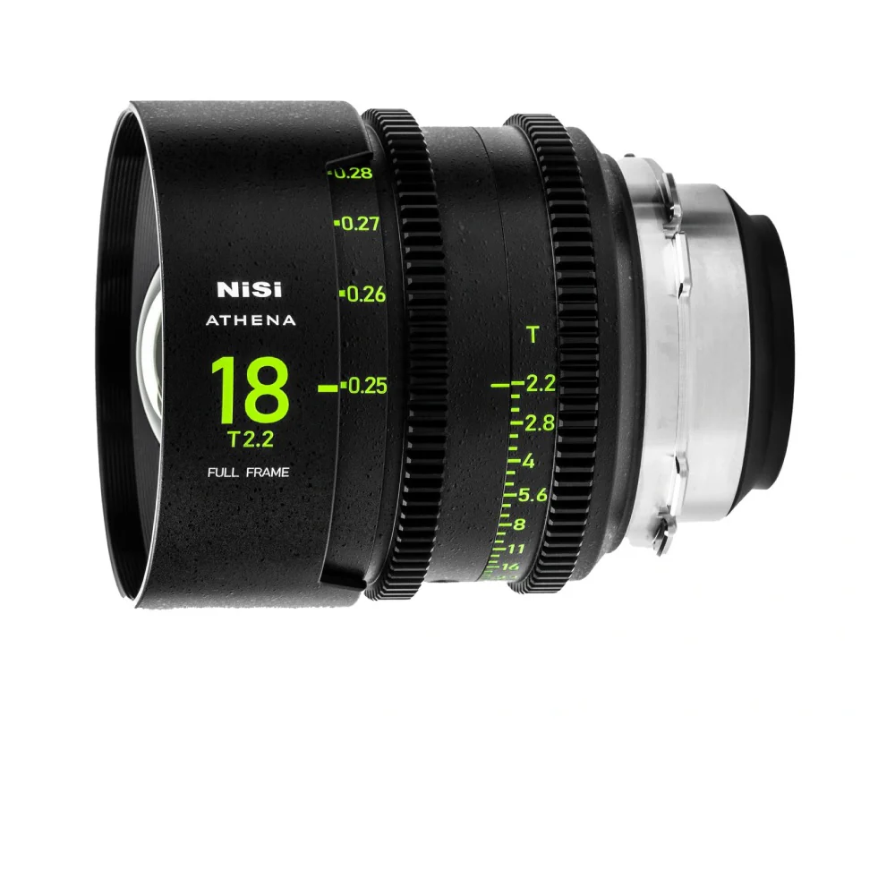 NiSi ATHENA PRIME 18mm T2.2 Full Frame Cinema Lens (RF Mount) - Image 2