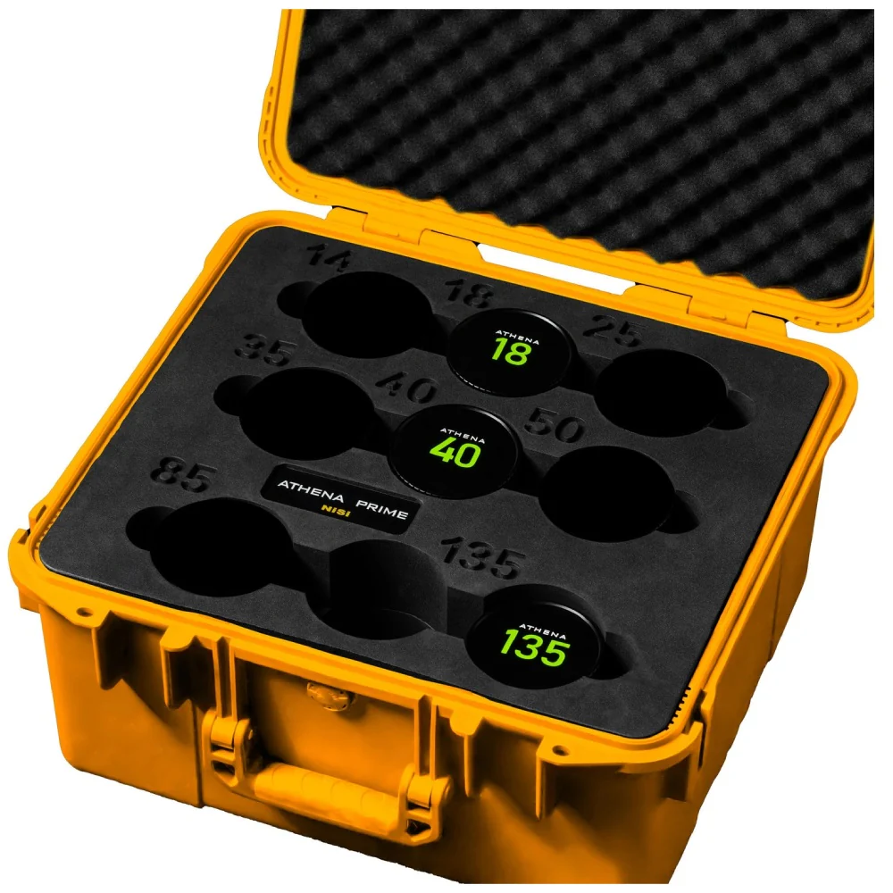 NiSi ATHENA PRIME Full Frame Cinema 3 Lens Add-On Kit (PL Mount) - Image 2