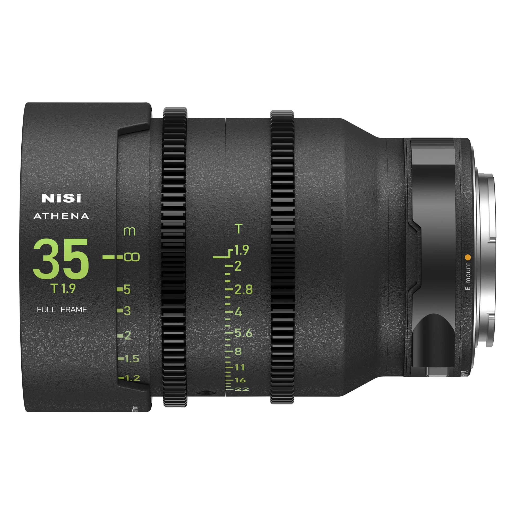 NiSi ATHENA PRIME Full Frame Cinema Lens Kit with 5 Lenses 14mm T2.4, 25mm T1.9, 35mm T1.9, 50mm T1.9, 85mm T1.9 + Hard Case (E Mount) - Image 16