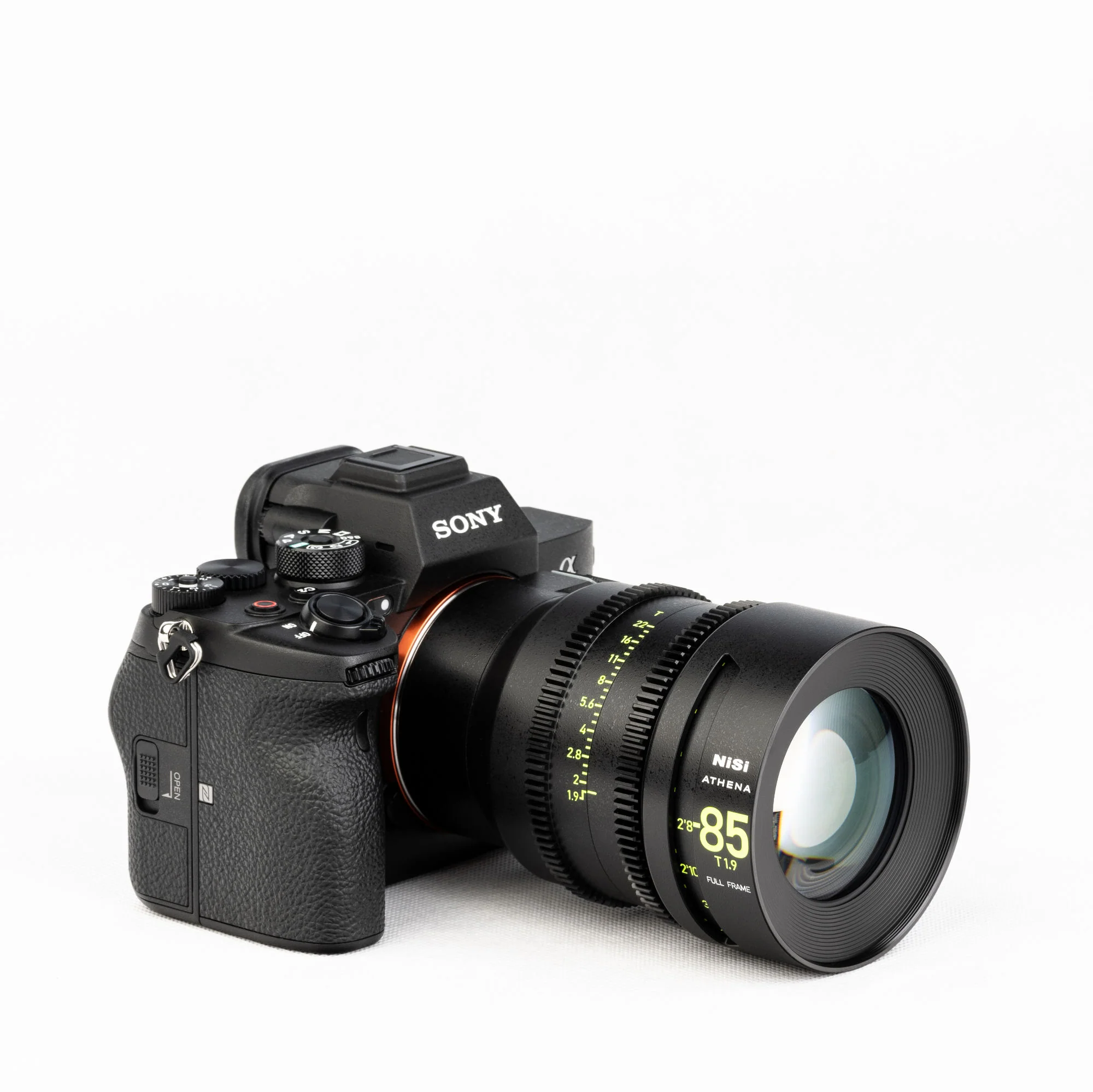 NiSi ATHENA PRIME Full Frame Cinema Lens Kit with 5 Lenses 14mm T2.4, 25mm T1.9, 35mm T1.9, 50mm T1.9, 85mm T1.9 + Hard Case (E Mount) - Image 7