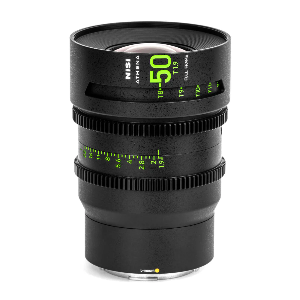 NiSi ATHENA PRIME Full Frame Cinema Lens Kit with 5 Lenses 14mm T2.4, 25mm T1.9, 35mm T1.9, 50mm T1.9, 85mm T1.9 + Hard Case (L Mount) - Image 11