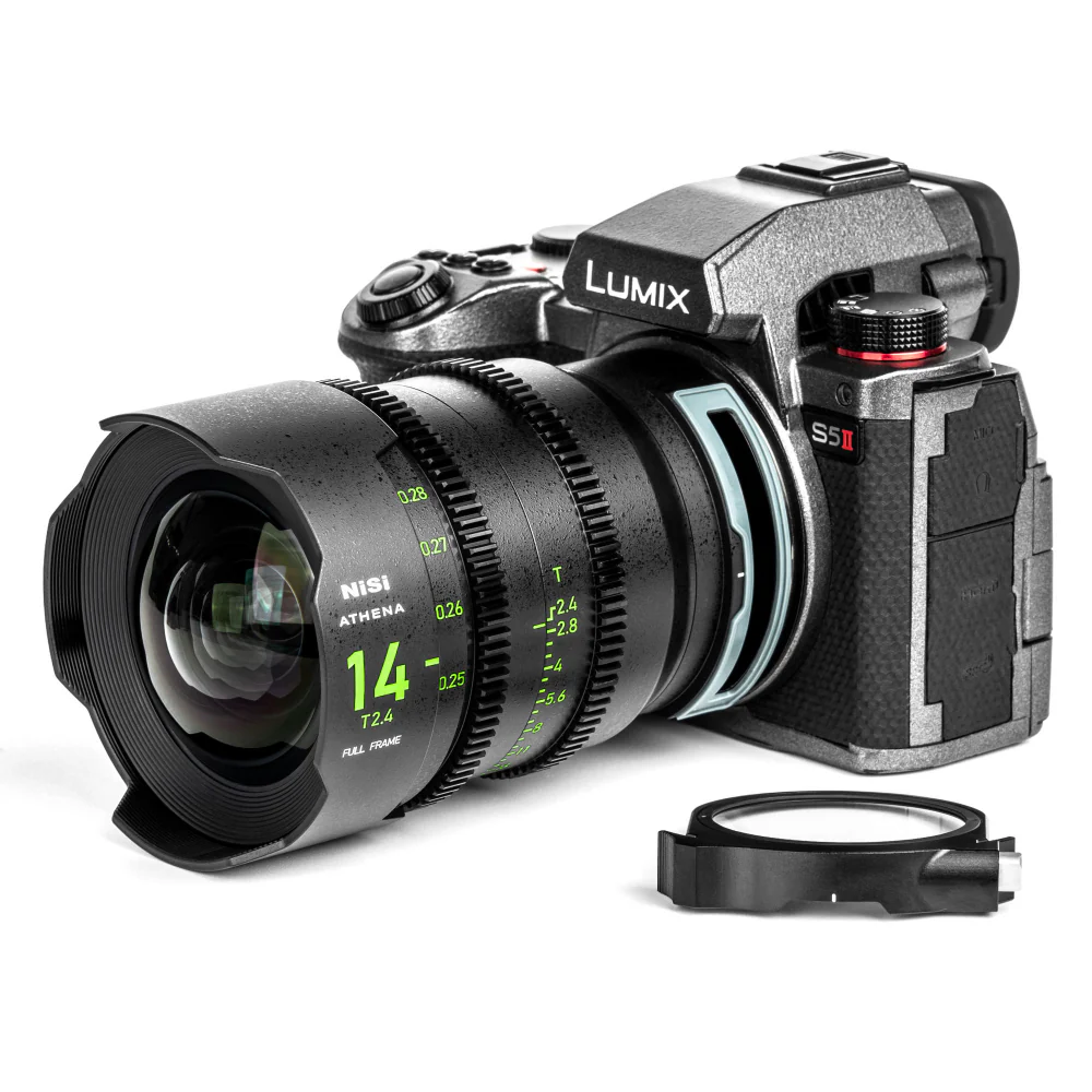 NiSi ATHENA PRIME Full Frame Cinema Lens Kit with 5 Lenses 14mm T2.4, 25mm T1.9, 35mm T1.9, 50mm T1.9, 85mm T1.9 + Hard Case (L Mount) - Image 17