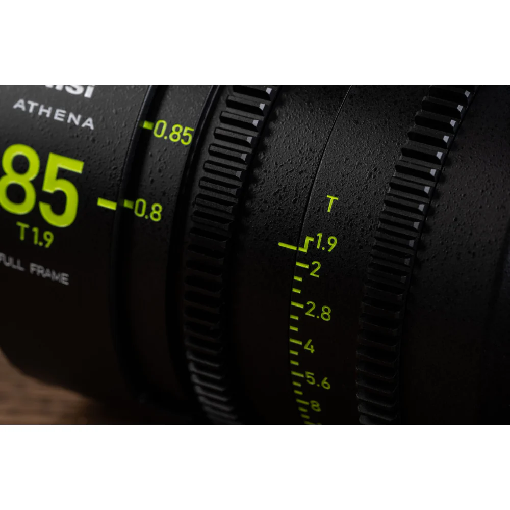 NiSi ATHENA PRIME Full Frame Cinema Lens Kit with 5 Lenses 14mm T2.4, 25mm T1.9, 35mm T1.9, 50mm T1.9, 85mm T1.9 + Hard Case (L Mount) - Image 5