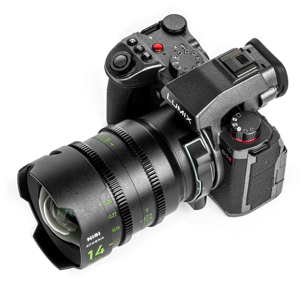 NiSi ATHENA PRIME Full Frame Cinema Lens Kit with 5 Lenses 14mm T2.4, 25mm T1.9, 35mm T1.9, 50mm T1.9, 85mm T1.9 + Hard Case (L Mount) - Image 8