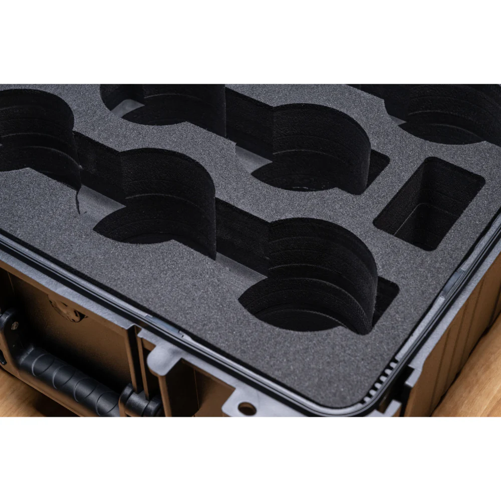 NiSi Aureus Cinema Lens Hardshell Case for 8 Lenses (Fits 8 x Aureus Cinema Lenses) - Image 4