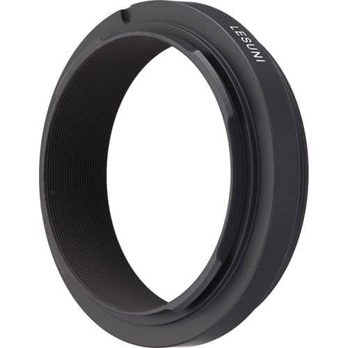 Novoflex LESUNI Adapter for Castbal T/S Bellows Attachment to Leica S-Mount Camera