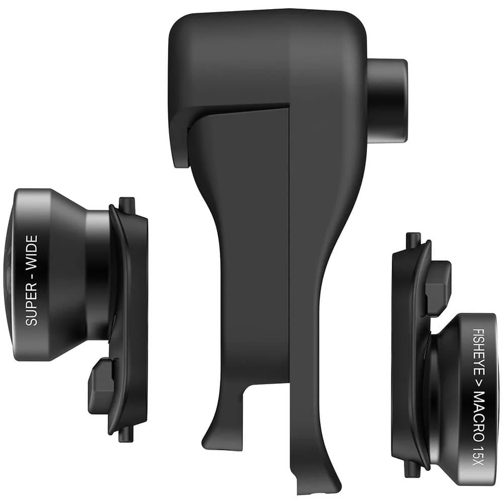 Olloclip iPhone Xs Max Essential - Fisheye + Macro and Super-Wide - Image 4