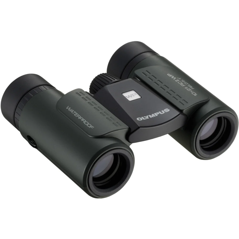 OM SYSTEM 10x21RC II Waterproof Dark Green Binoculars