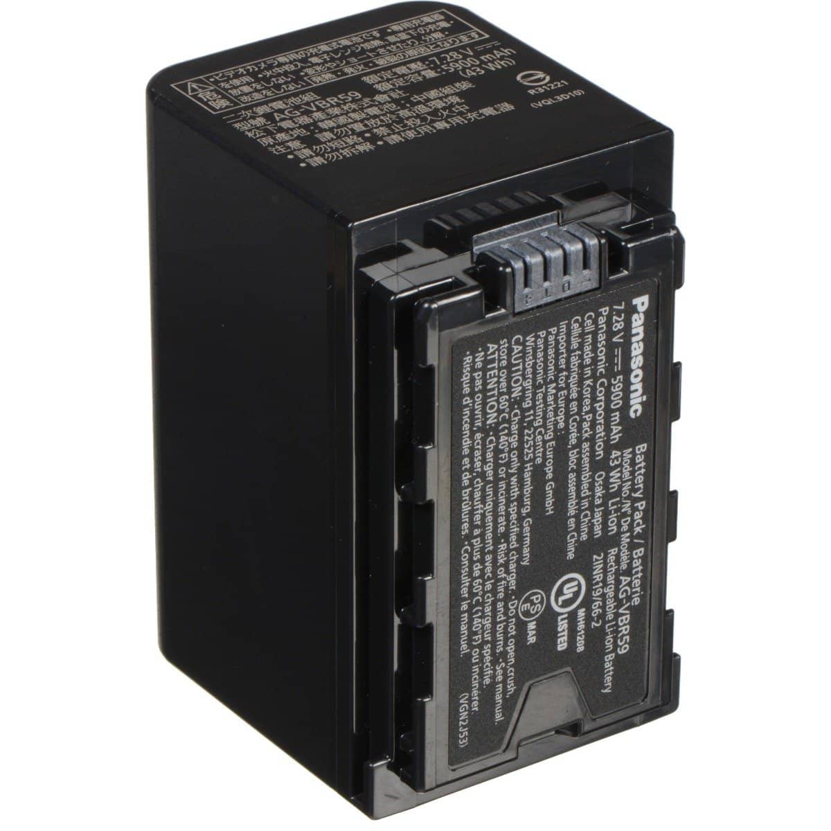 Panasonic 7.28V 43Wh Lithium-Ion Battery for DVX200 and CX10 (5900mAh) - Image 3