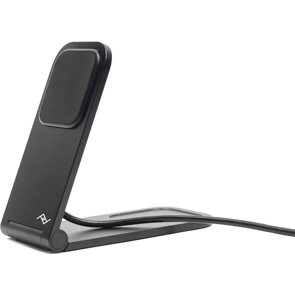 Peak Design Mobile - Wireless Charging Stand v2 - Qi2 Charging - Black - Image 3