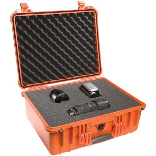 Pelican 1550 Case with 4-Piece Foam Set (Orange) - Image 3