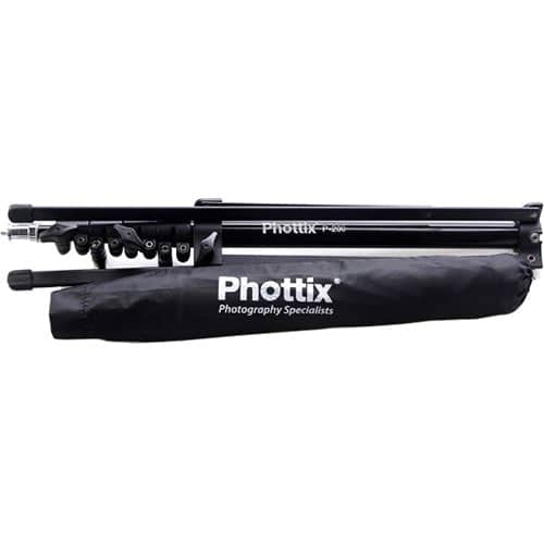 Phottix Double-Small 36" Folding Reflective Umbrella (Black /Silver) - Image 3