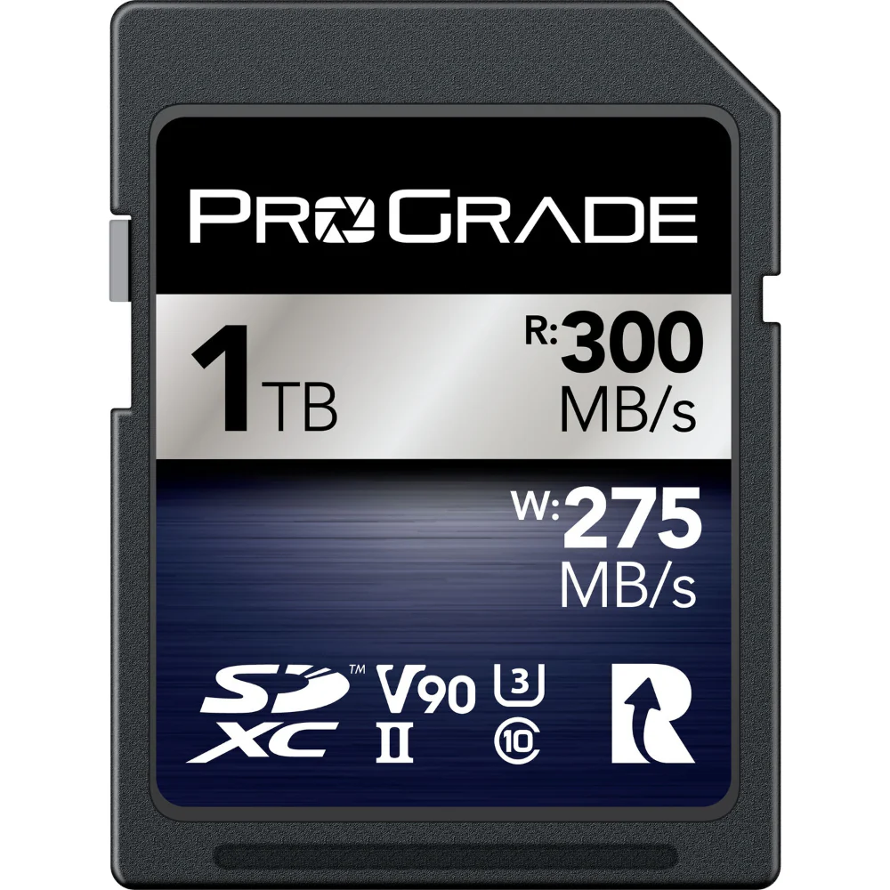 ProGrade Digital Iridium 1TB SDXC UHS-II 300MB/s Memory Card - V90