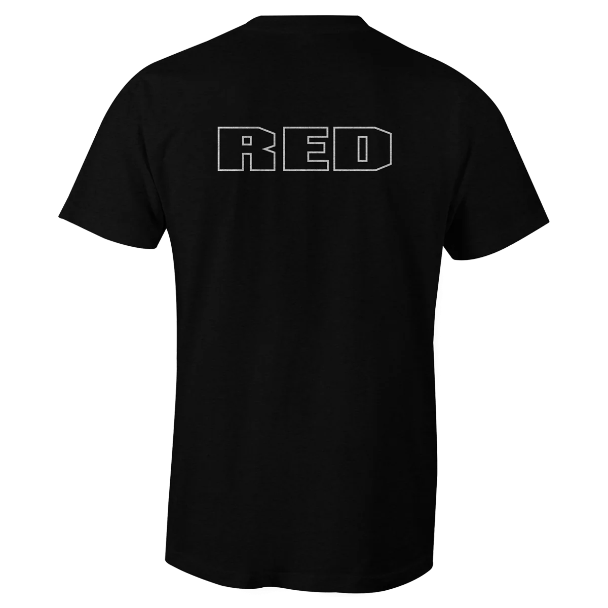 RED T-Shirt 2.0 - Black - Image 2