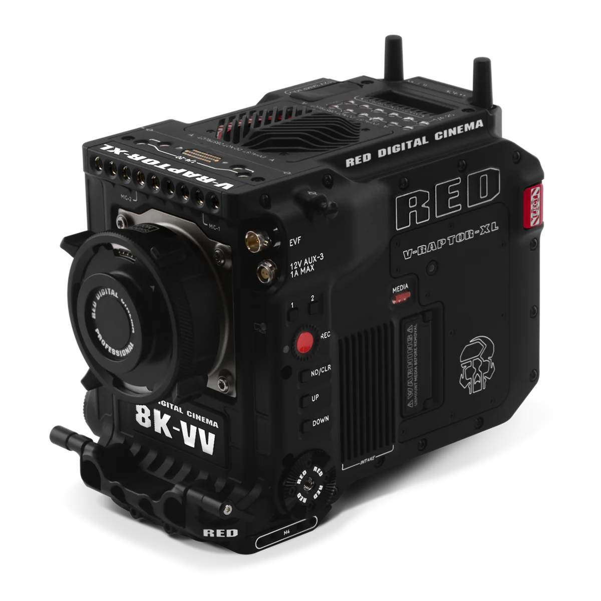 RED V-RAPTOR XL Bottom 1.5cm (15mm) LWD Rod Support Bracket - Image 3
