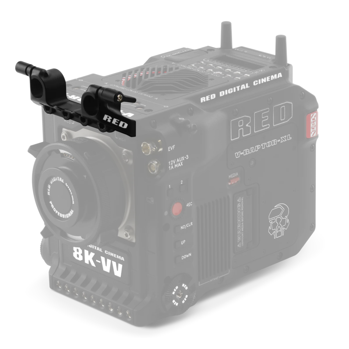 RED V-RAPTOR XL Top 15mm LWS Rod Support Bracket - Image 4