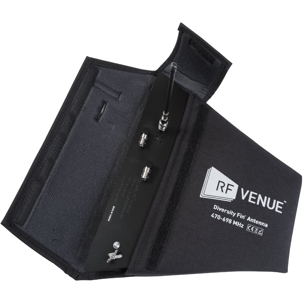 RF Venue Diversity Fin Antenna with RG8X Coaxial Cable Kit - Image 2