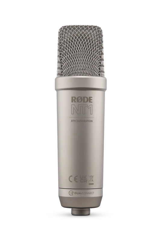 Rode NT1GEN5 Hybrid Studio Condenser Microphone (Silver)