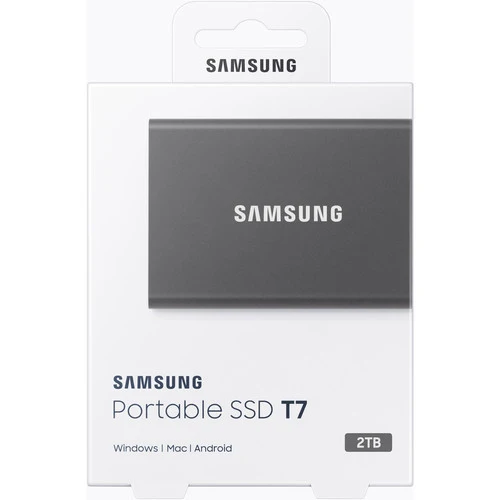 Samsung T7 Gray Portable SSD 2TB - Image 7
