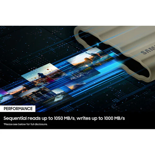 Samsung T7 Shield Black Portable SSD 2TB - Image 6