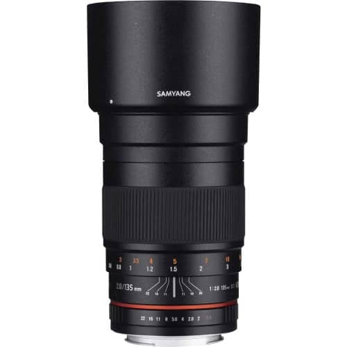 Samyang 135mm F2.0 ED UMC II MFT Full Frame Lens - Image 4