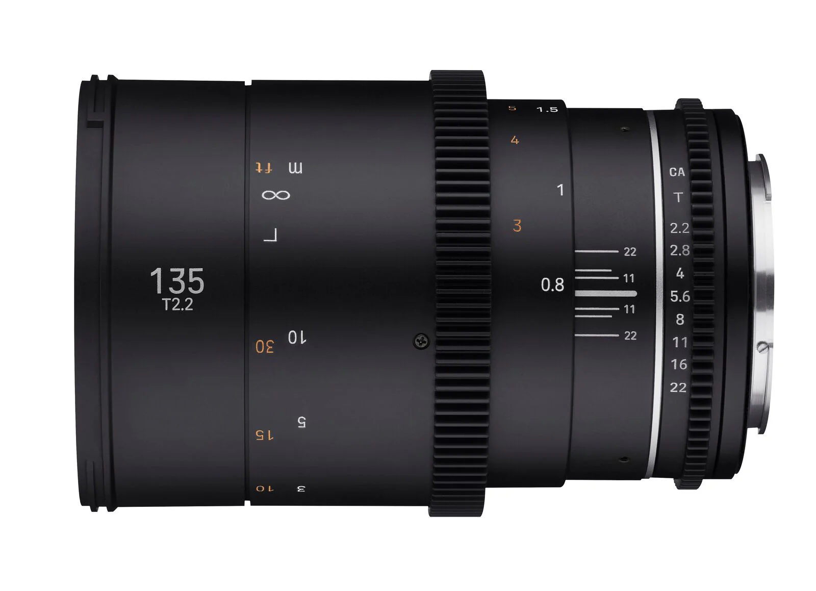 Samyang 135mm T2.2 MK2 VDSLR Full Frame Cinema Lens - Canon EF Mount - Image 2