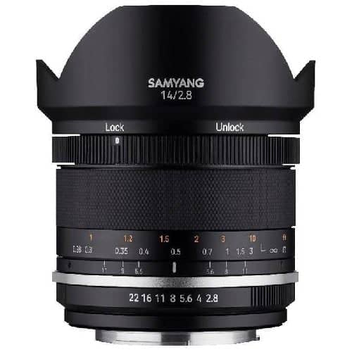 Samyang 14mm F2.8 MK2 UMC II Lens for Canon EF - Image 2