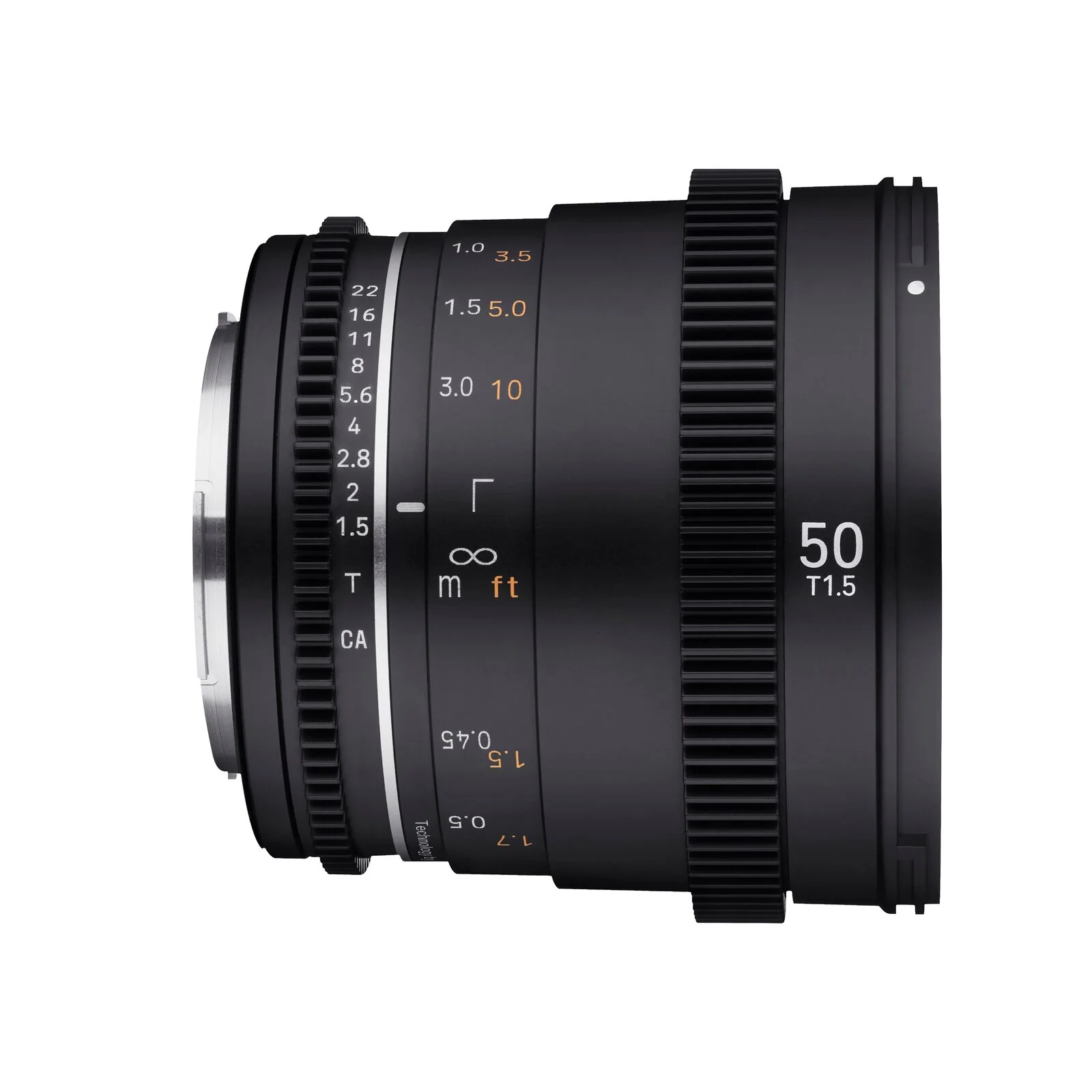 Samyang 50mm T1.5 MK2 VDSLR Full Frame Cinema Lens - Canon EF Mount - Image 6