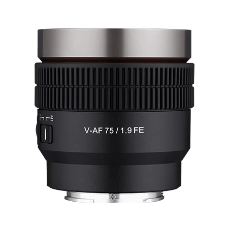 Samyang 75mm T1.9 V-AF Full Frame Cinema Lens - Sony FE Mount - Image 2