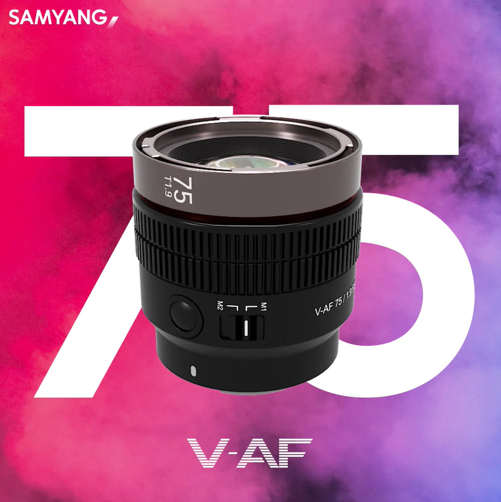 Samyang 75mm T1.9 V-AF Full Frame Cinema Lens - Sony FE Mount - Image 3