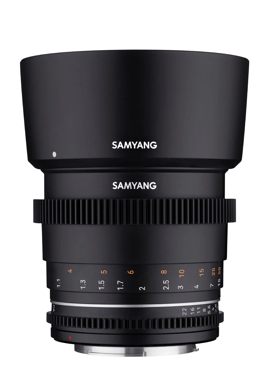 Samyang 85mm T1.5 MK2 VDSLR Full Frame Cinema Lens - Canon EF Mount - Image 3