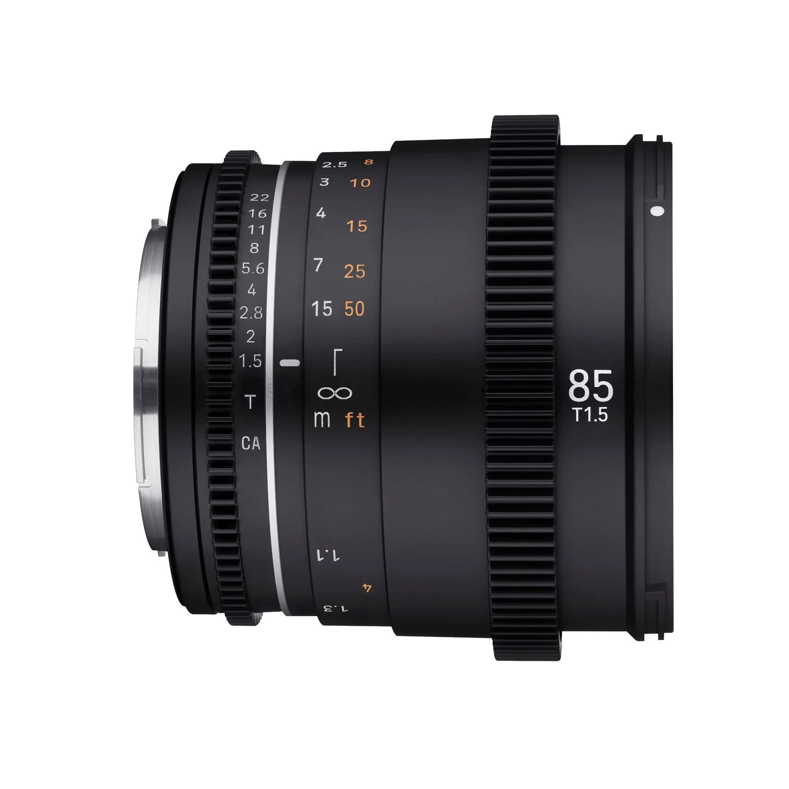 Samyang 85mm T1.5 MK2 VDSLR Full Frame Cinema Lens - Canon EF Mount - Image 5