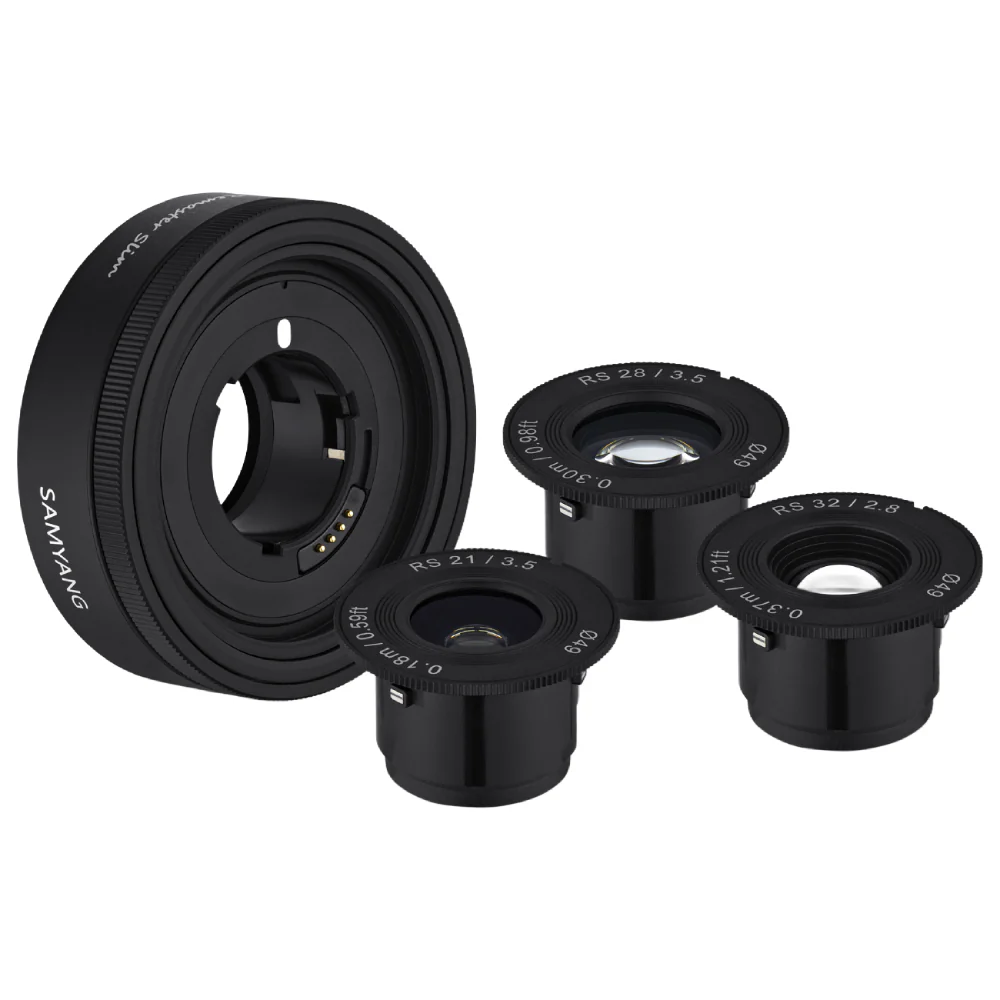 Samyang Remaster Slim with AF Module / 21mm F3.5 / 28mm F3.5 / 32mm F2.8 Lens Kit for Sony FE