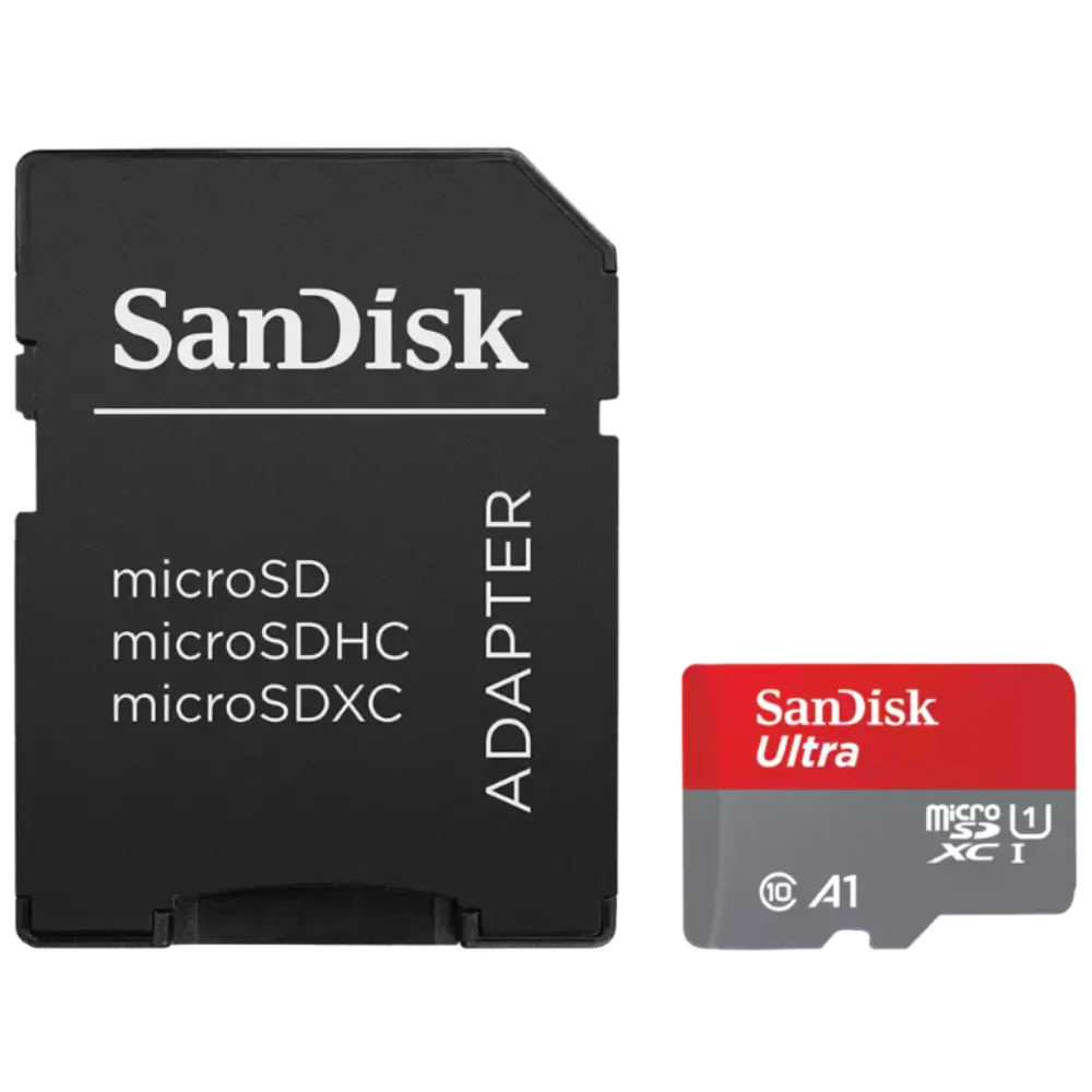 SanDisk Ultra microSDXC 512GB 150MB/s R UHS-I U1 C10 Card - SD Adapter - Image 2
